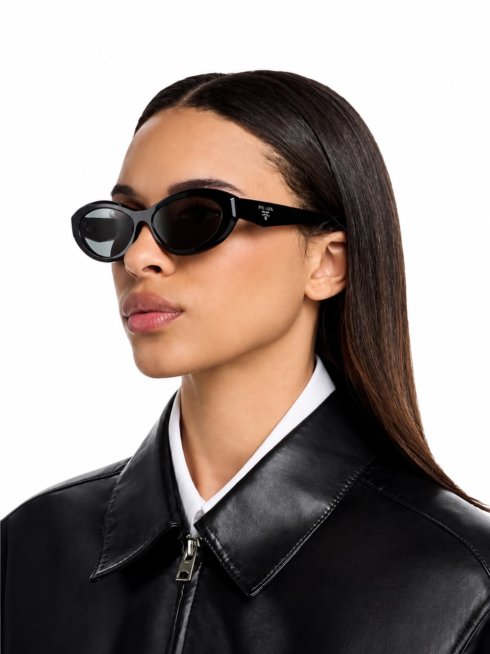 Prada Symbole Sunglasses in Black